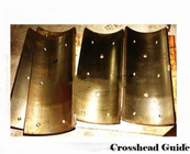 Guia superior do Crosshead da bomba de lama de Gardner Denver PZ8/PZ9/PZ10/PZ11 mais baixo